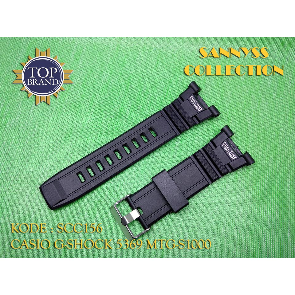 STRAP TALI JAM CASIO GSHOCK 5369 MTG-S1000 - MTG S 1000 - MTGS1000 HITAM