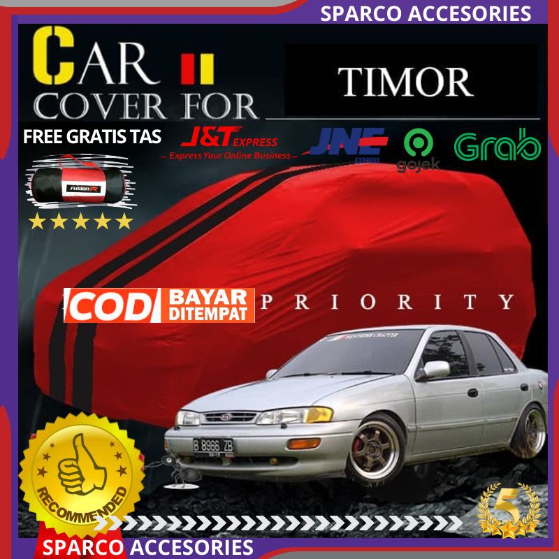 Body Cover Mobil Sedan TIMOR Sarung Selimut Mobil Sedan TIMOR Premium Waterproof