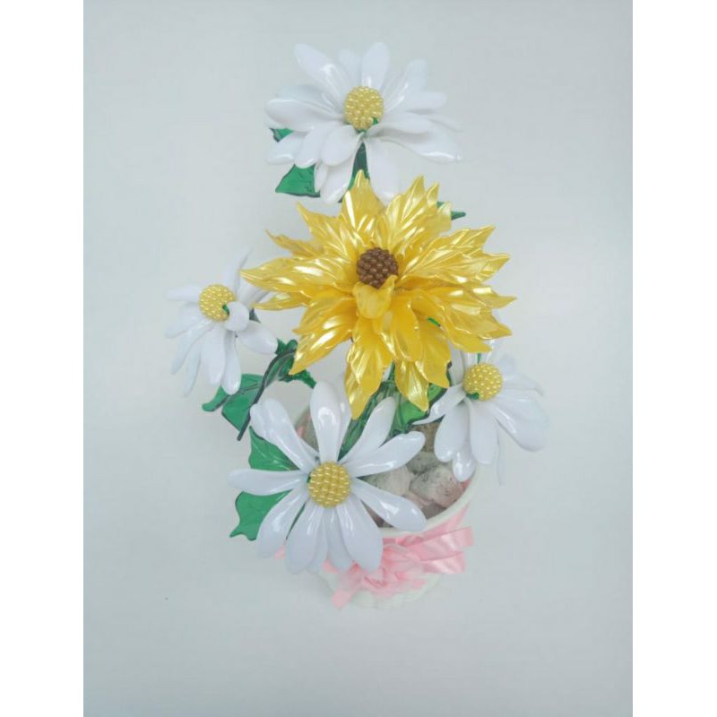 bunga akrilik/bunga matahari/bunga daisy