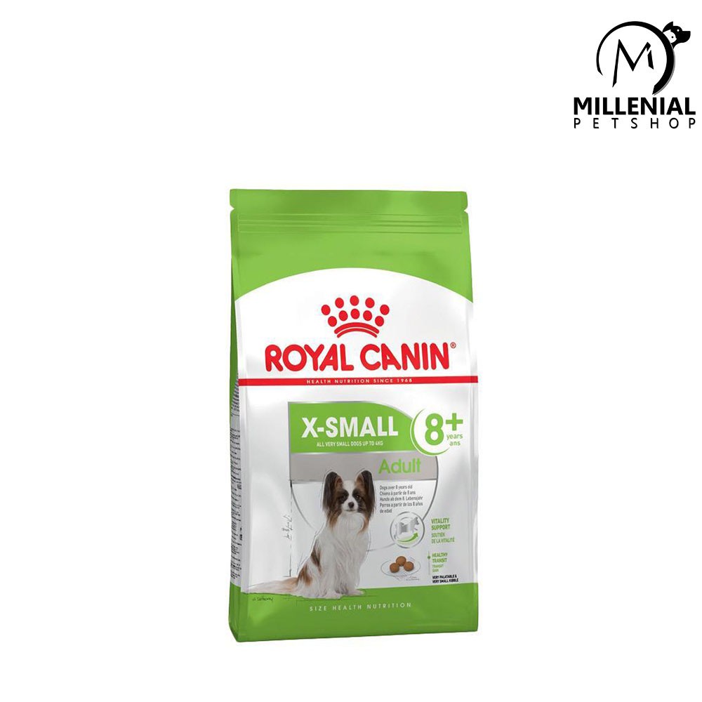 Makanan Anjing Royal Canin X-Small Adult 8+ 1,5kg  Dog Food 1,5 kg Dry Food Freshpack