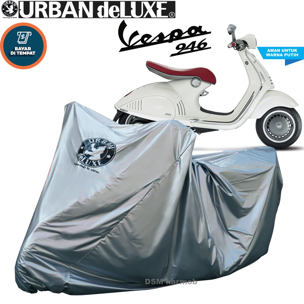 Urban Deluxe / Cover Motor Vespa 946 / Sarung Motor Vespa 946 / Aksesoris Motor Vespa 946