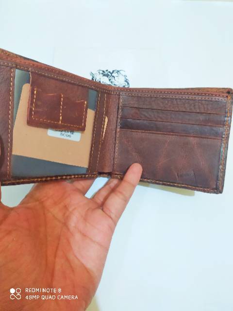 DOMPET KULIT ASLI MOTIF TIMBUL NAGA