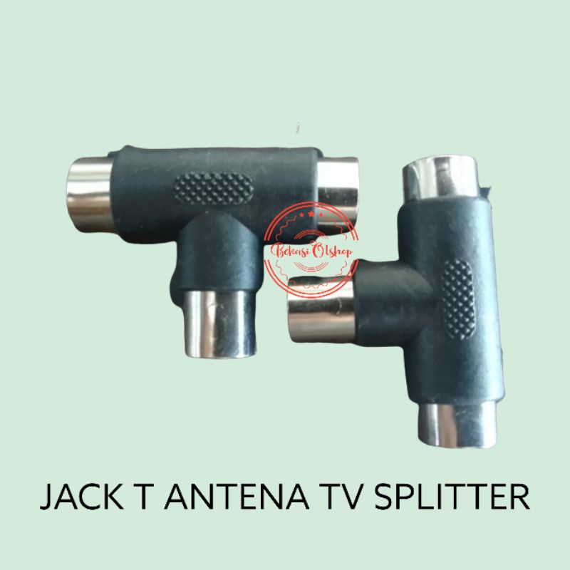 JACK JEK T ANTENA SPLITTER / SAMBUNGAN ANTENA TV