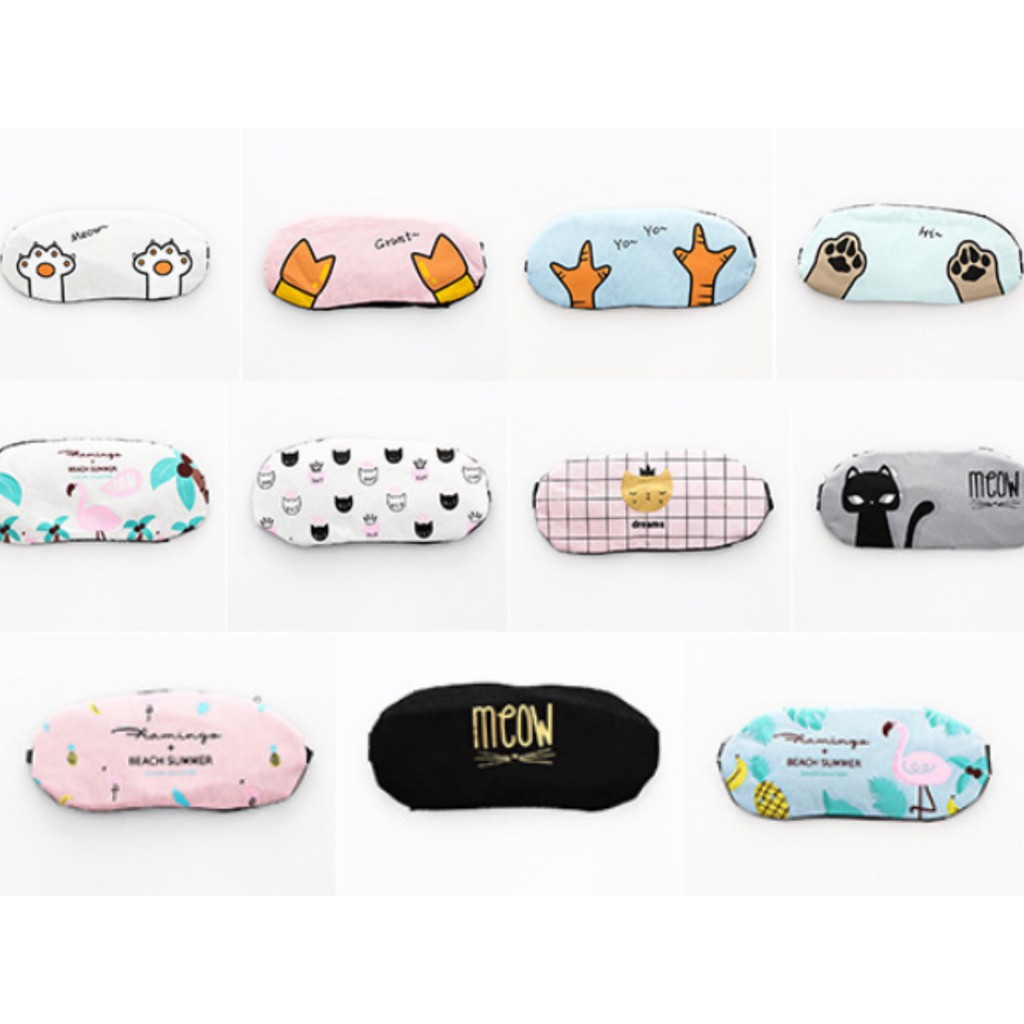 Eye Mask Kaki Binatang Flamingo Kucing Shopee Indonesia