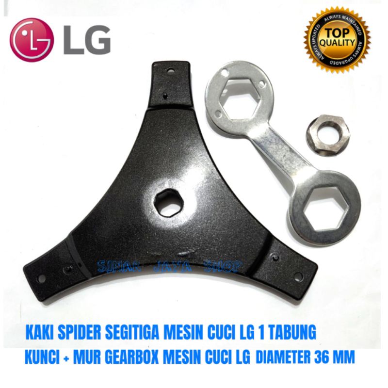 KAKI SPIDER SEGITIGA MESIN CUCI LG 1 TABUNG TOP LOADING 7KG-14KG 1SET