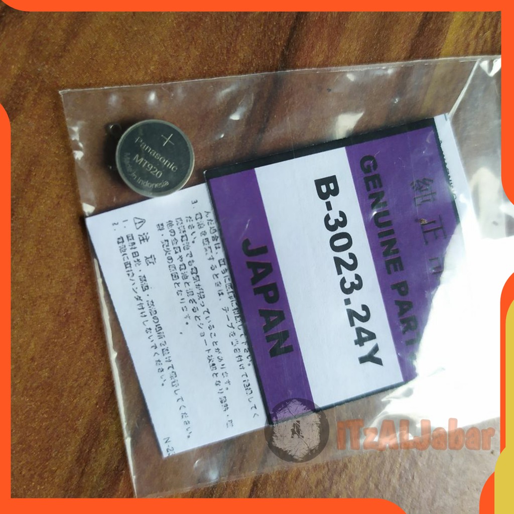 Kapasitor baterai Seiko 3023 24Y Baterai MT920 Rechargeable Original