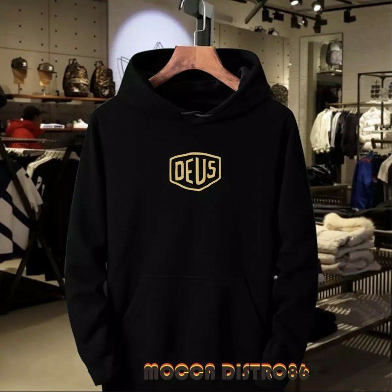 HOODIE SWAITER DEUS UNTUK PRIA DAN WINITA ORIGINAL KATUN DISTRO