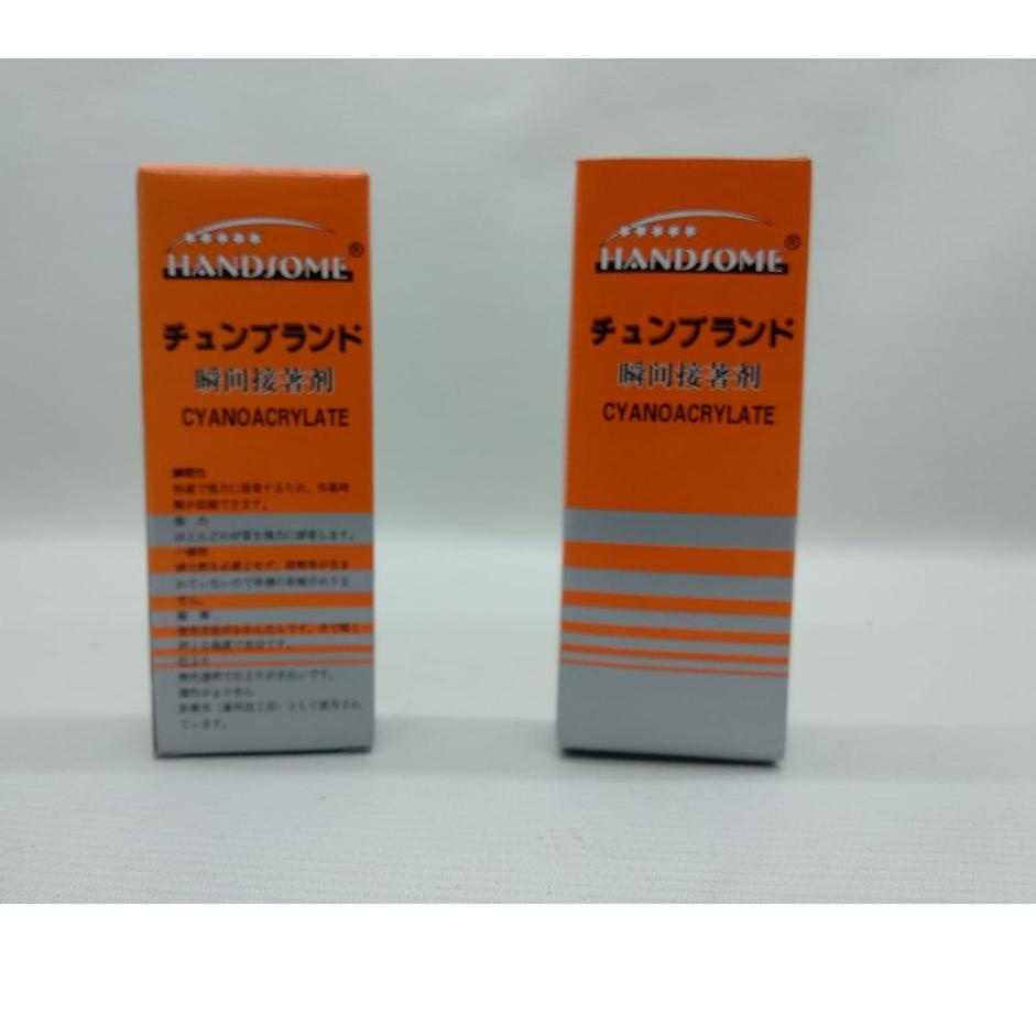 

Serba murah Lem Korea/ Lem Cyanoacrylate / Lem Serbaguna Handsome HS-10 ☏☏ (Murah)