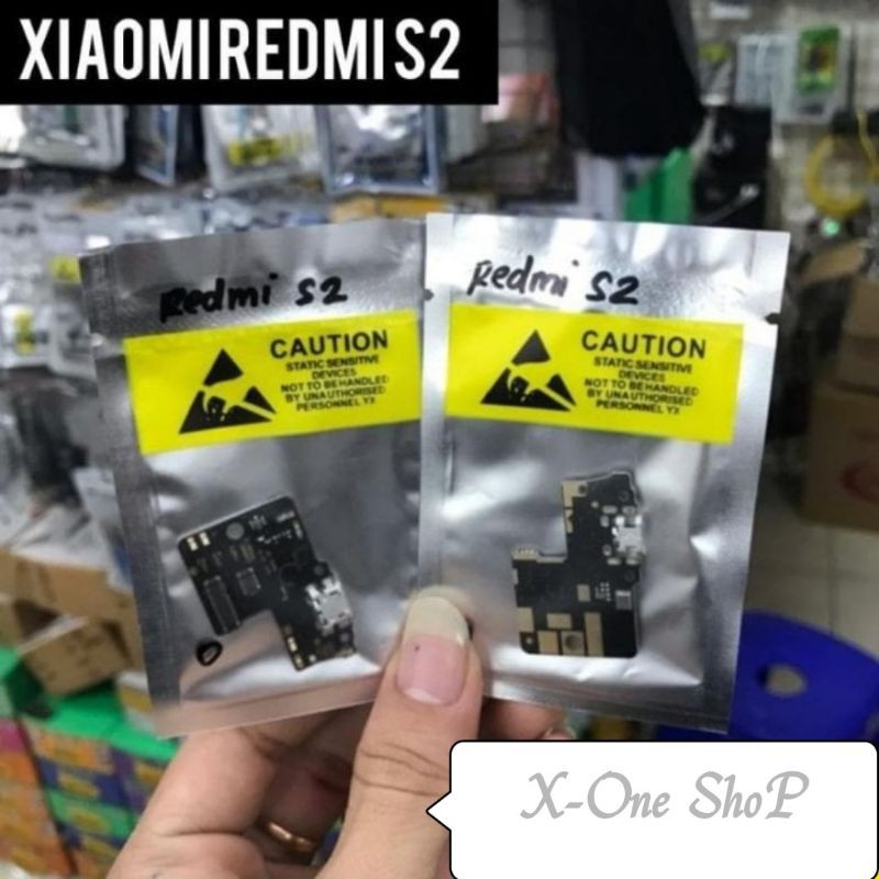 Konektor charger Xiaomi Redmi S2 papan charger plug in mic Original