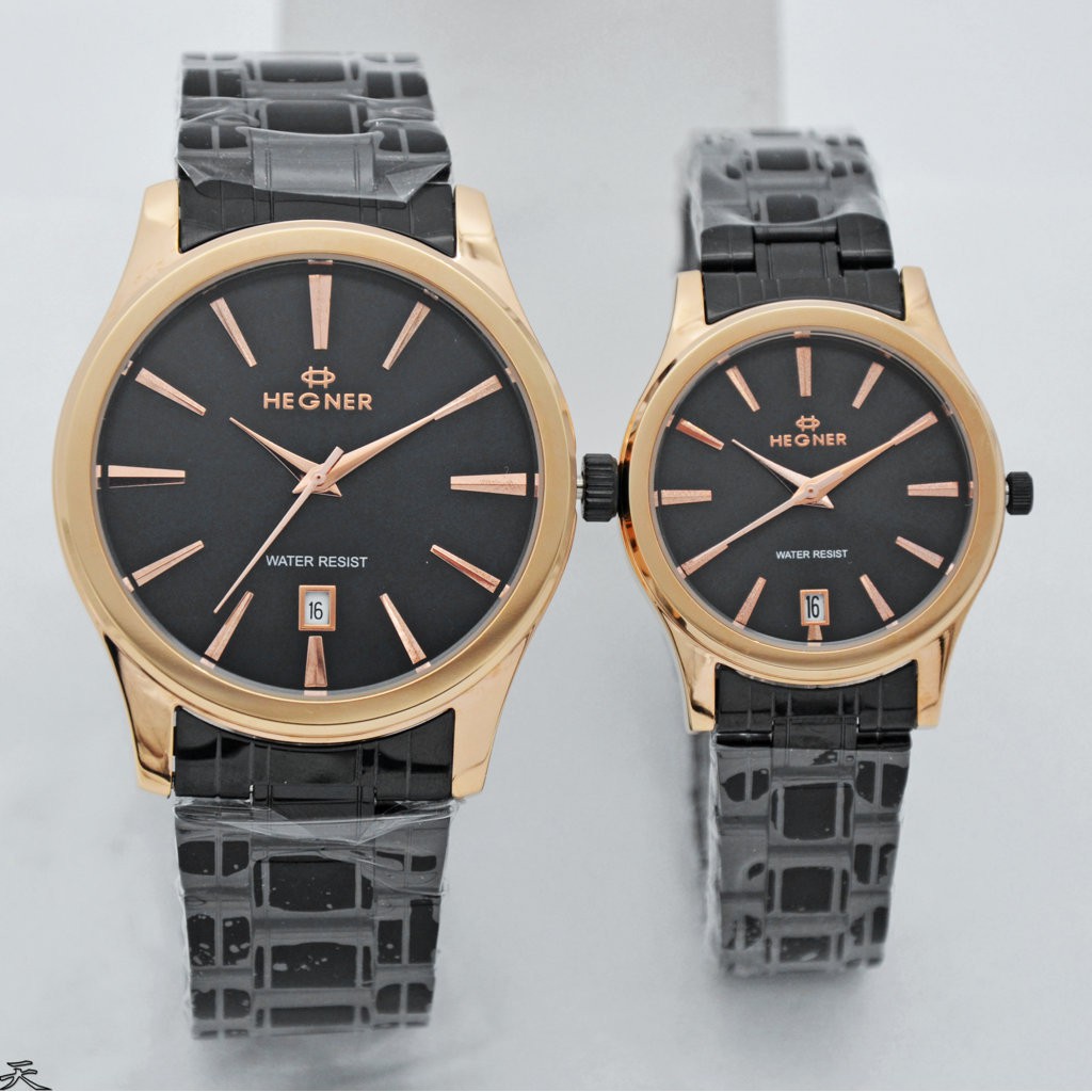 JAM TANGAN COUPLE HEGNER 1603 ORI