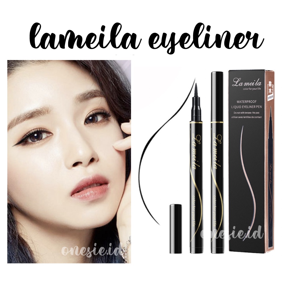 LAMEILA Black Eyeliner Lasting Sweatproof Waterproof Eye Liner LA077 786