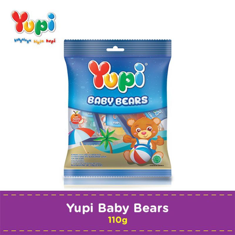 

YUPI BABY BEARS 110GR