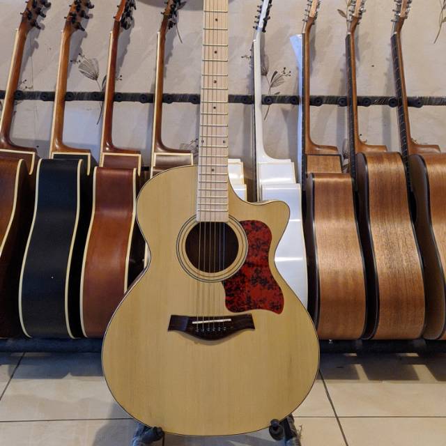 Gitar Akustik Meranti Natural Fretboard Maple