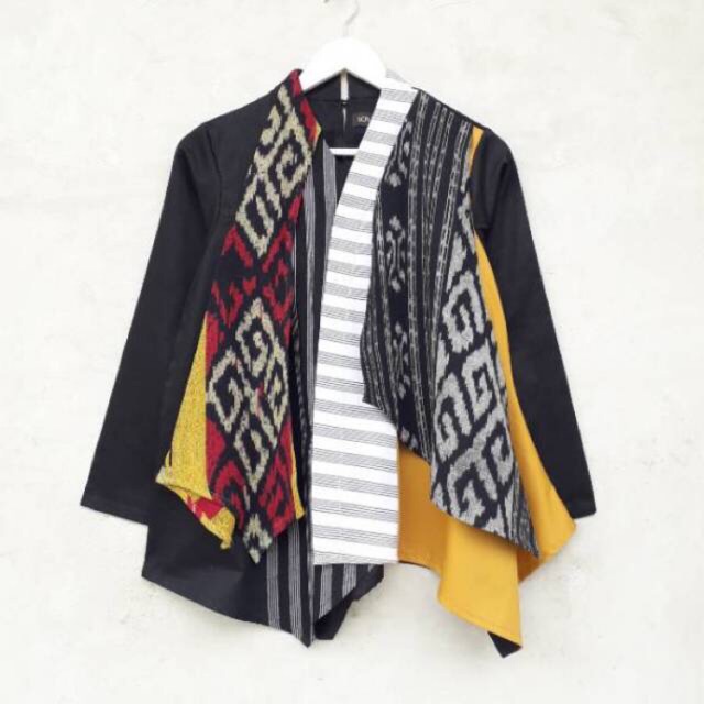 Batik atasan tenun preloved sovinskajolenee sovinska