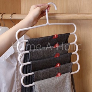  Hanger  Baju  5 Susun  5 Holes Laundry Gantungan 