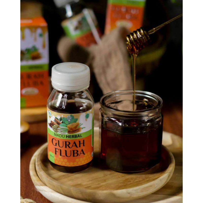 MADU HERBAL GURAH FLUBA 125ml Agrimas - UNTUK BATUK BERDAHAK SALESMA HIDUNG TERSUMBAT PILEK-4