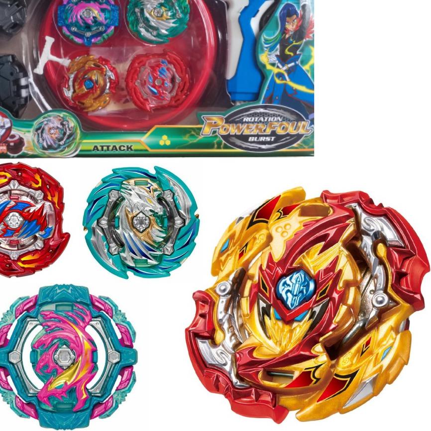 Produk Baru Promo Gasing Beyblade Burst 4 In 1 Set Gasing Gratis Arena Stadium Kl0 Shopee Indonesia