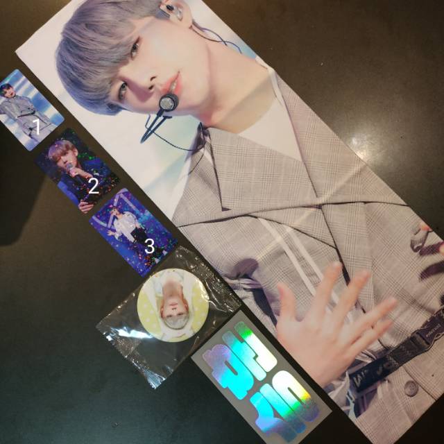 SHARING PRINTILAN SLOGAN SNOWDROP CIX SEUNGHUN