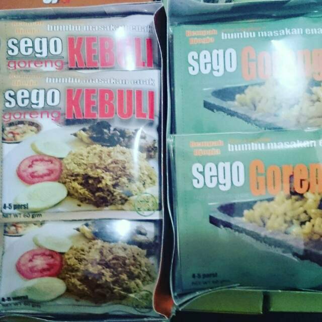 

Bumbu Nasi goreng kebuli
