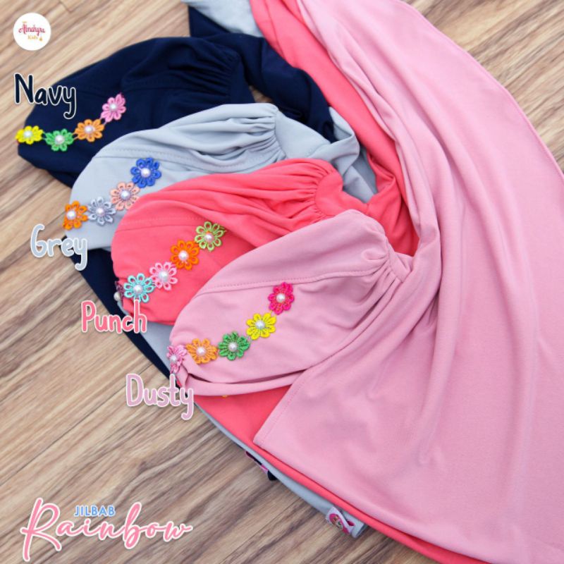 Jilbab Rainbow Almahyra