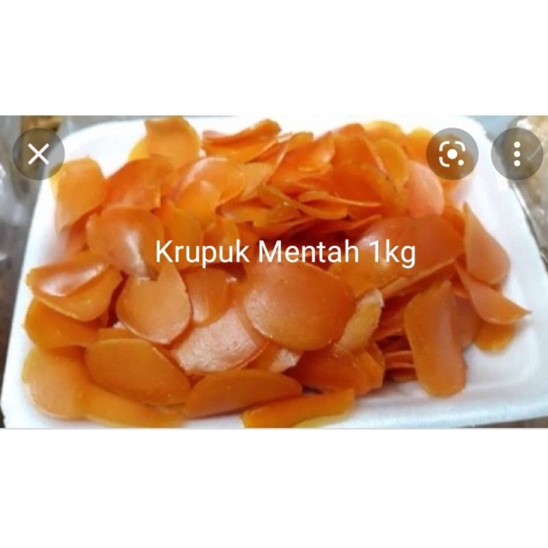 

Krupuk Kemplang Mentah Rasa Udang