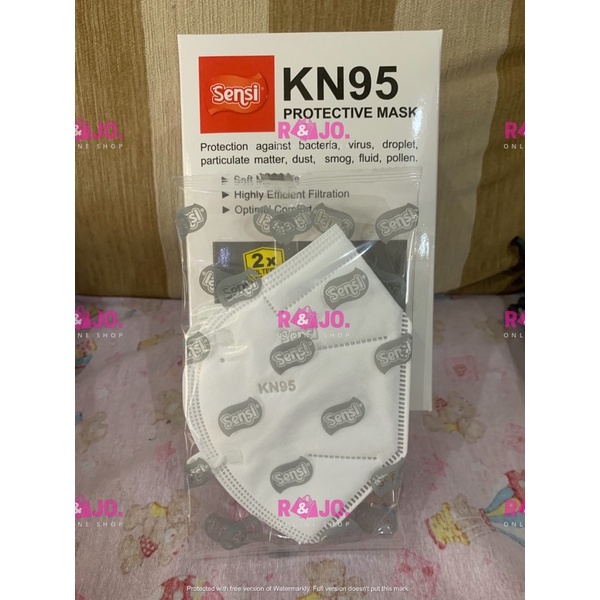 Masker Sensi Earloop KN95 isi 20 pcs