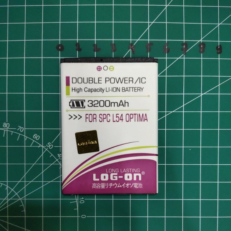 SPC S12 MERCURY , SPC L54 OPTIMA , SPC L50 PRIME / L50 PRIMA / L50 , SPC S15 TERRA BATERAI BATTERY BATT BATLE MANTUL