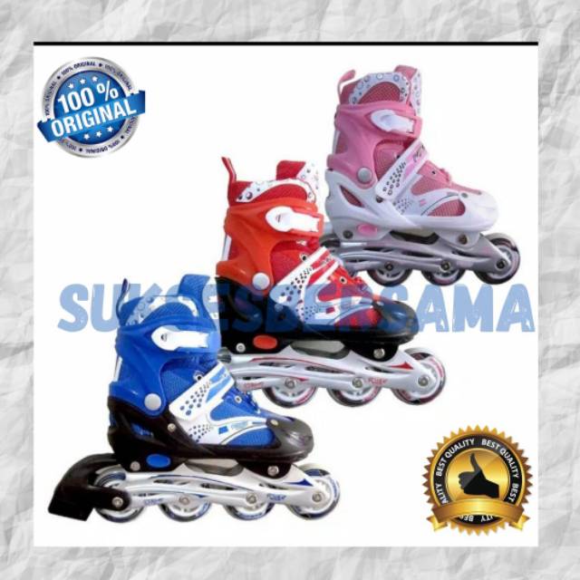 sepatu roda anak bajaj murah / sepatu roda anak laki laki / sepatu roda anak perempuan original