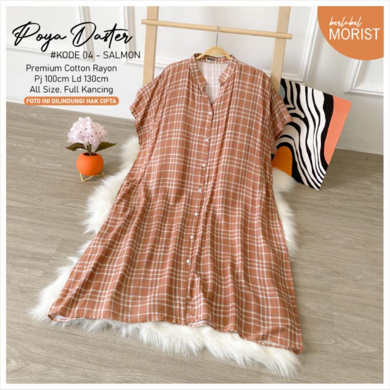 POYA DASTER ORIGINAL BY MORIST/KODE 04/MOTIF KOTAK/LUCU