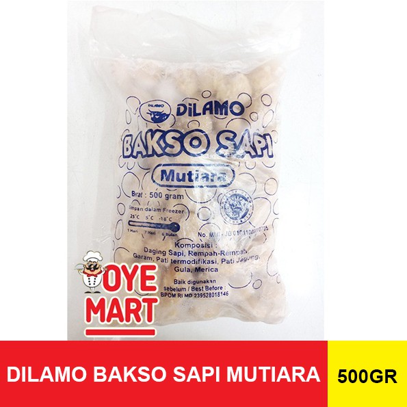 DILAMO BAKSO SAPI MUTIARA 500GR