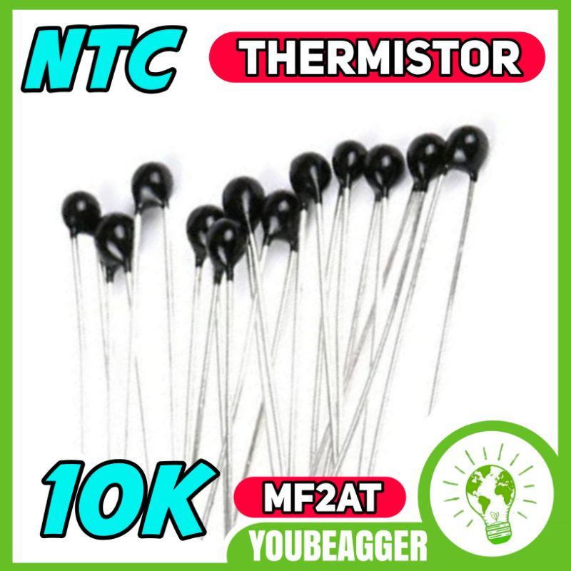 NTC 10K  thermistor MF2 102 MF2AT