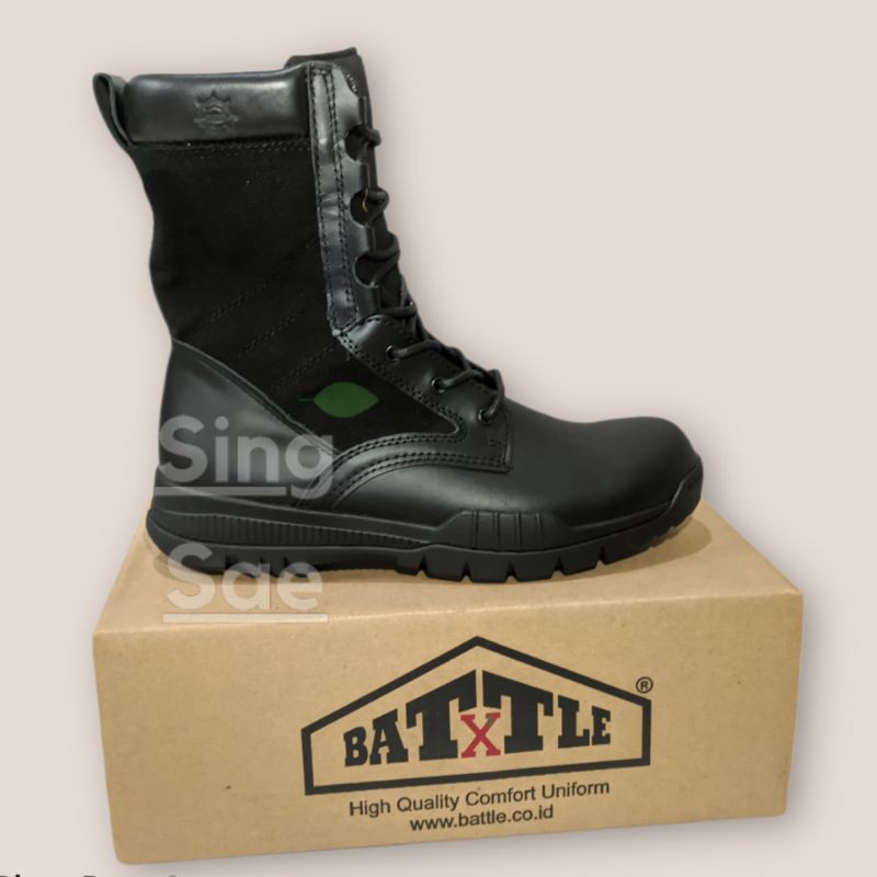 SEPATU PDL BRIMOB BATTLE'X/SEPATU PDL JATAH POLRI/SEPATU PDL POLISI/SEPATU PDL JATAH