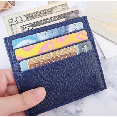 CARD HOLDER 6 SLOT Kartu + 1 SLOT FOR MONEY | Walletcard/ Dompet Kartu Portable Mudah Dibaw