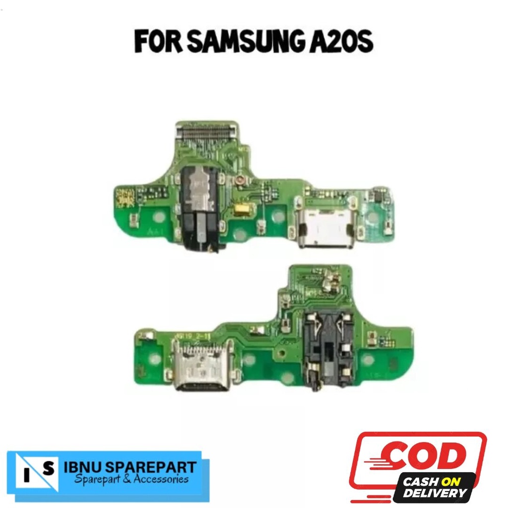 FLEXIBLE CONECTOR CHARGER BOARD CHARGER PAPAN CHARGER CAS SAMSUNG A20S / A207 ORIGINAL