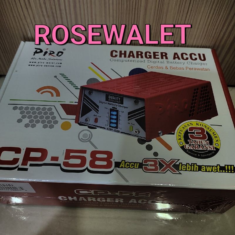 CHARGER ACCU CP 58 CAS AKI PIRO