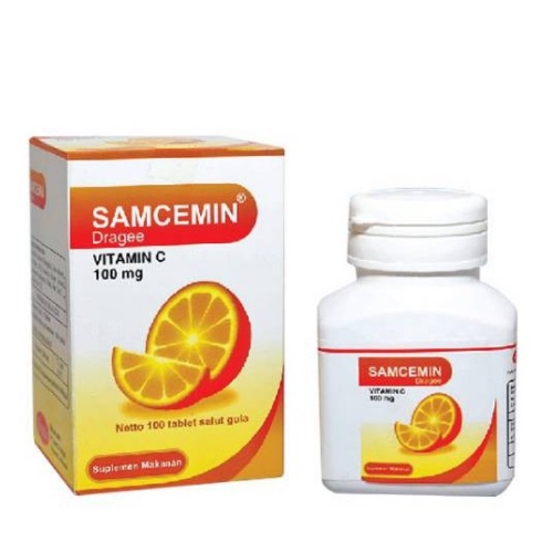 Samcemin Dragee Vitamin C 100mg