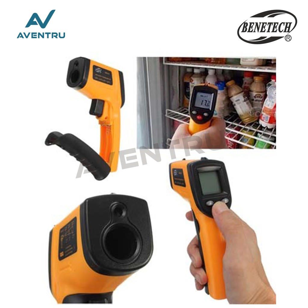 Infrared Thermometer Benetech GM320 Thermogun Termogun Termometer Gun