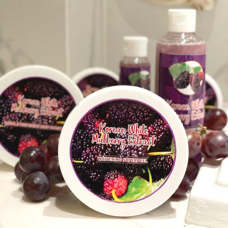 KOREAN WHITE MULBERRY REAL SIZE | EXTREME WHITE | GLASSKIN | GOLDSKIN | SUPERBELLA