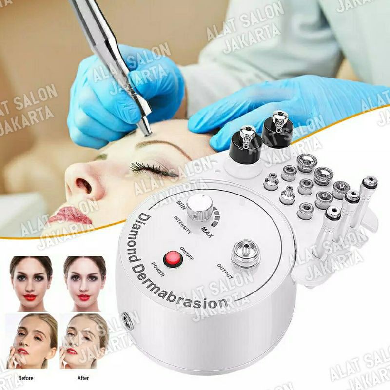 Mesin facial Diamond dermabrasi Diamond micro dermabrasi and spray