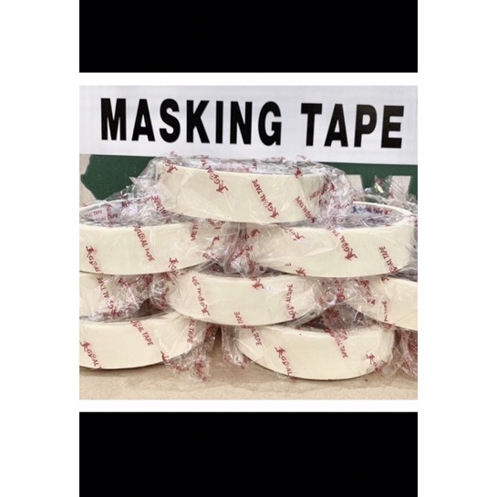 

Masking tape lakban Kertas 1inc