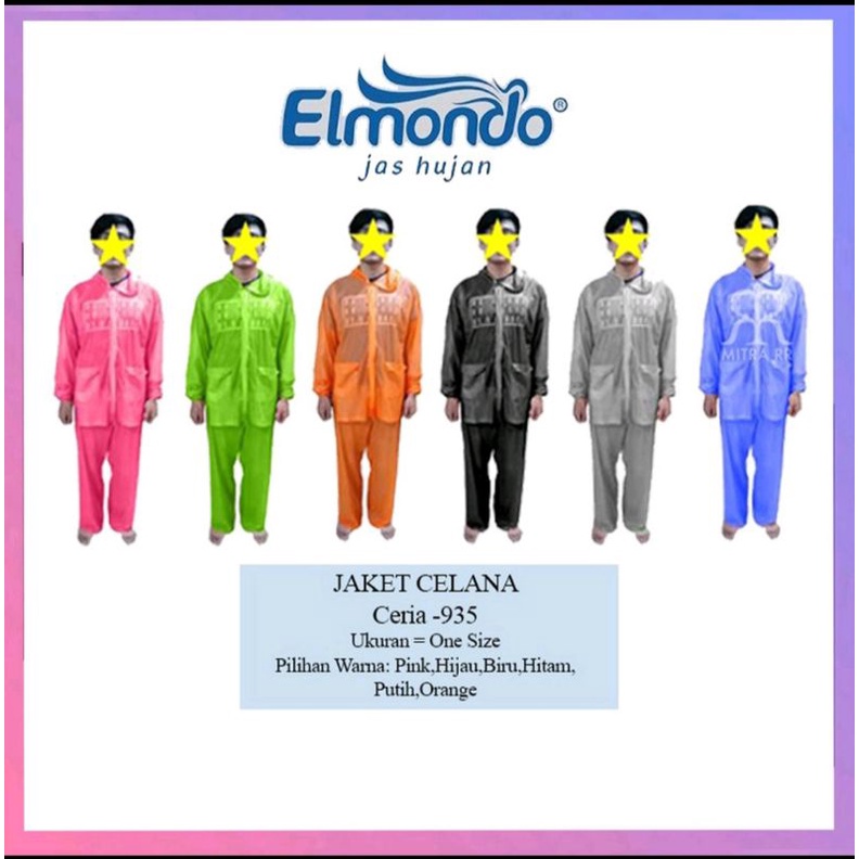 MANTEL HUJAN ELMONDO 935 CERIA