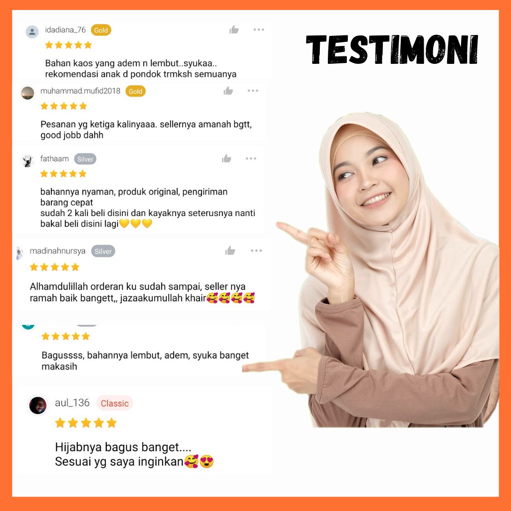 Bergo Kaos Jilbab Afra BERIA warna TOSKA TUA XS, S, M, L, XL, 2XL, 3XL-5