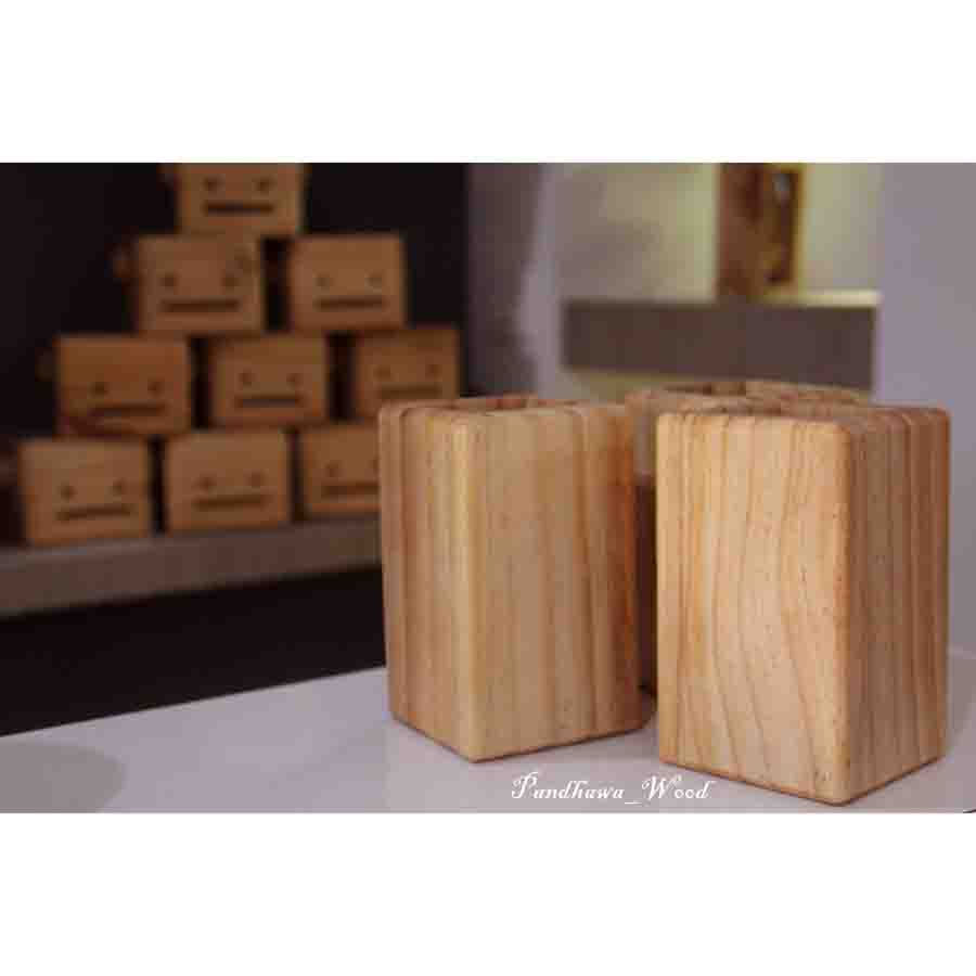 Tempat Pensil/Wadah Pensil/Storage Pensil Kayu Jati Belanda