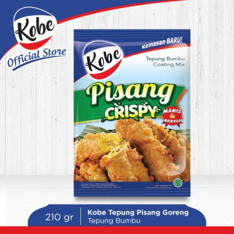 Kobe tepung pisang goreng 210 gram