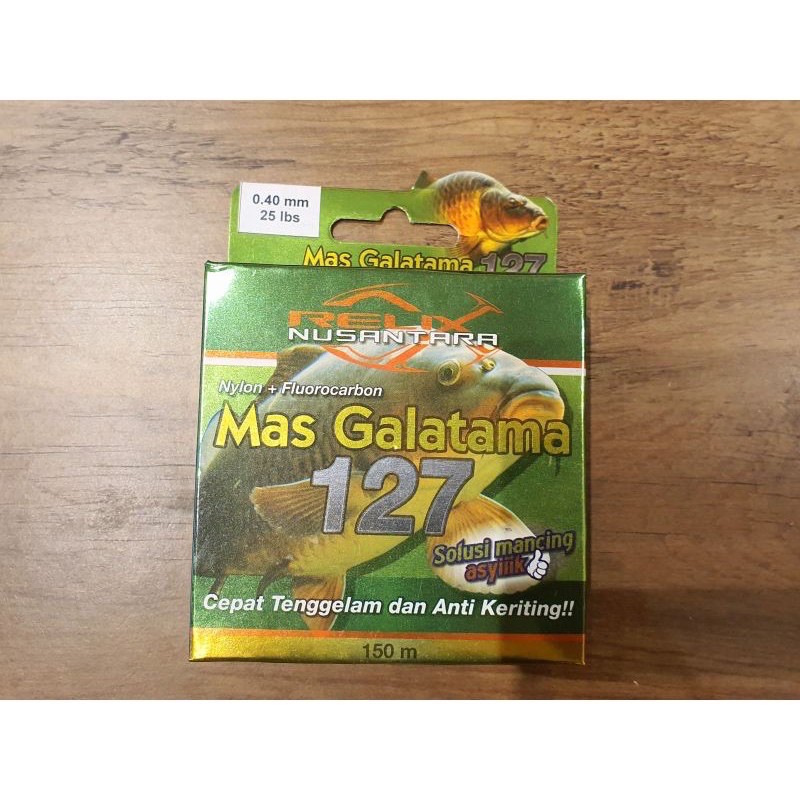 Senar Mas Galatama 127 0.40 mm 25 lb Relix Nusantara