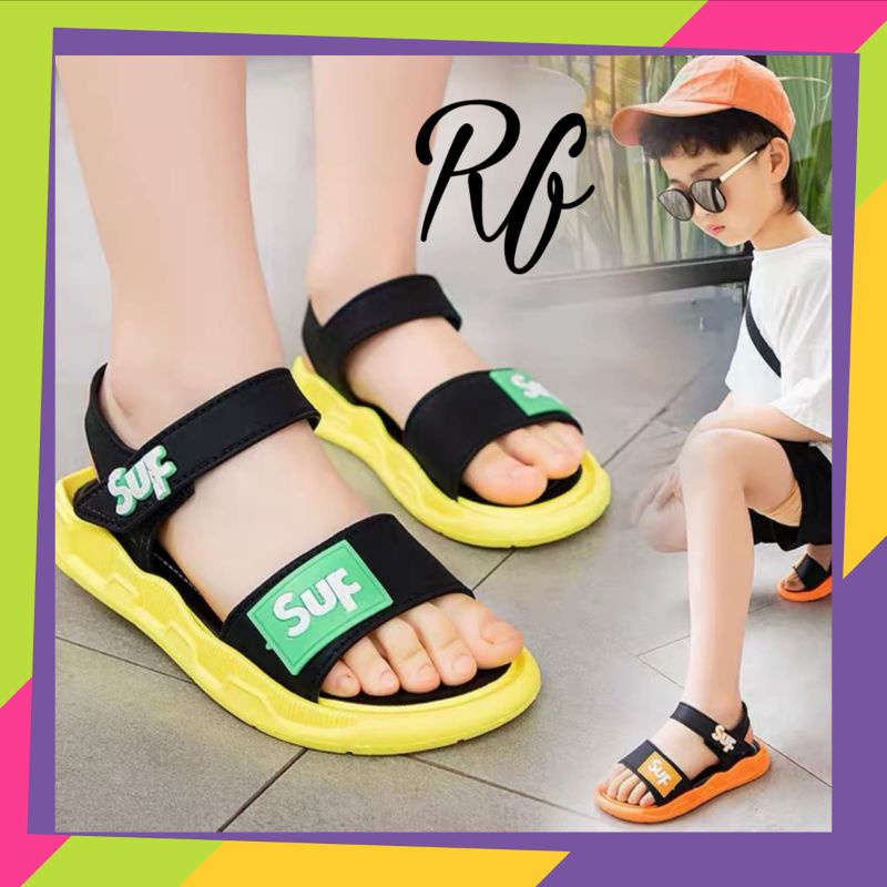 Sepatu Sandal Gunung Anak Pria SUF import high Quality RF