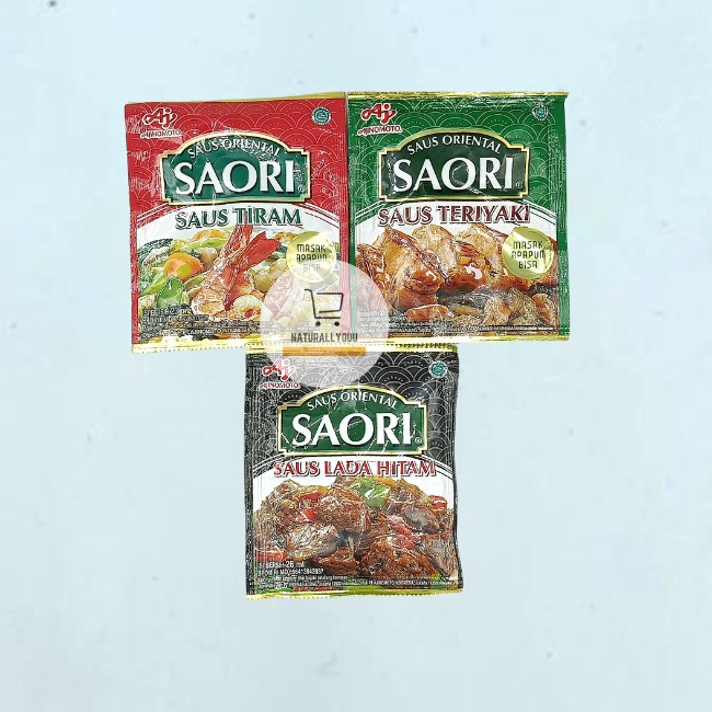 Saori Saus Tiram/Teriyaki/Lada Hitam Sachet