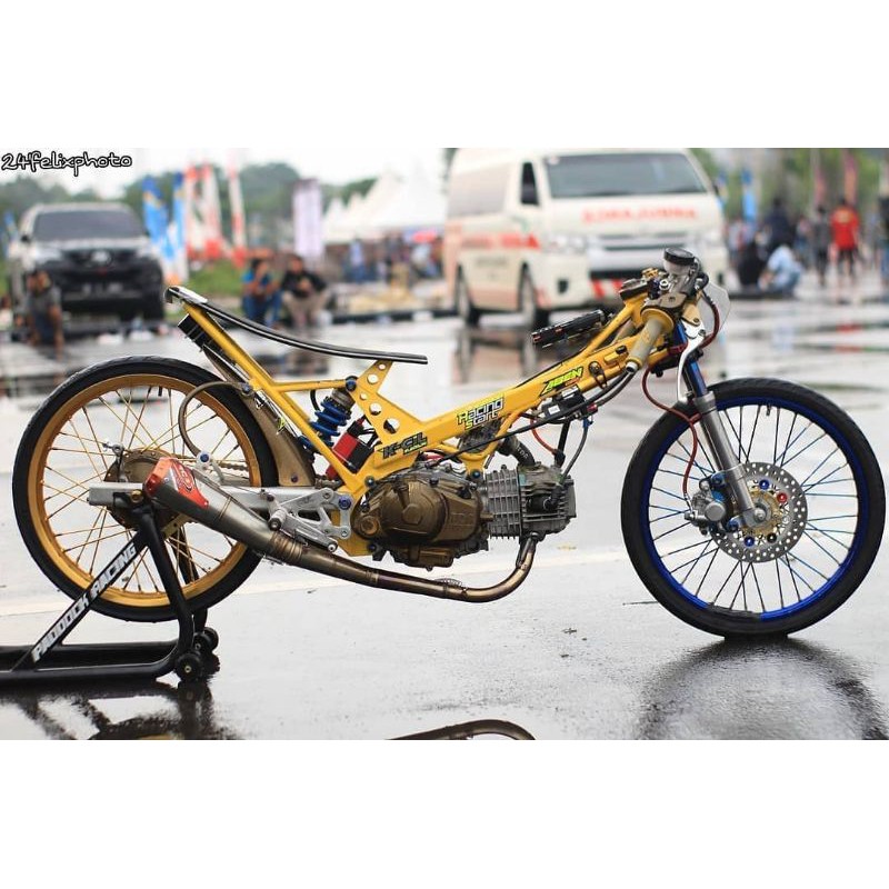 Knalpot Jupiter 130cc RC3 ABEN RACING