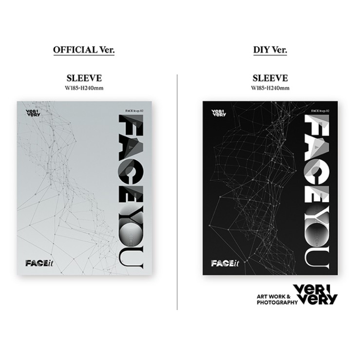 [READY+PO] VERIVERY - 4th Mini Album - FACE YOU - OFFICIAL and DIY VERSION SEALED
