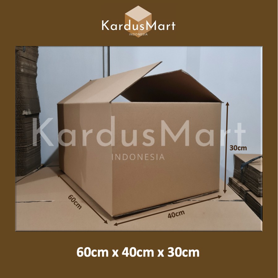 Kardus - Karton - Box uk 60x40x30 cm